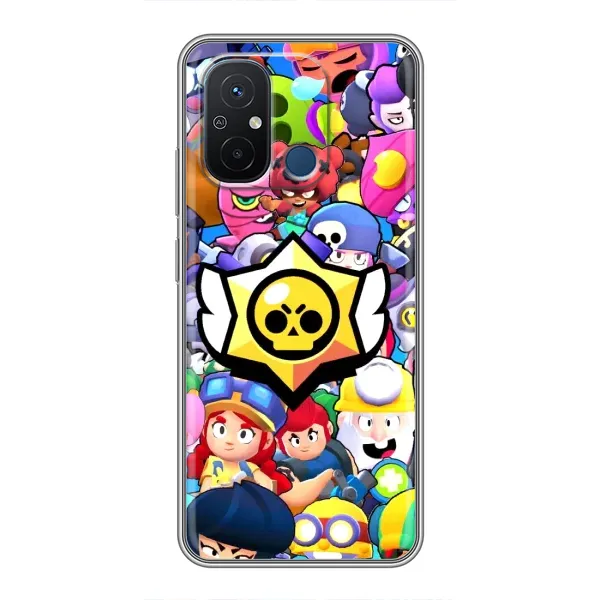 Чехол с принтом «Лого Brawl Stars» для Xiaomi Redmi 12C