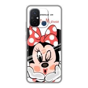 Міккі Маус чохол для Xiaomi Redmi 12C (AlphaPrint - Мультяшні) (Маус Мінні)