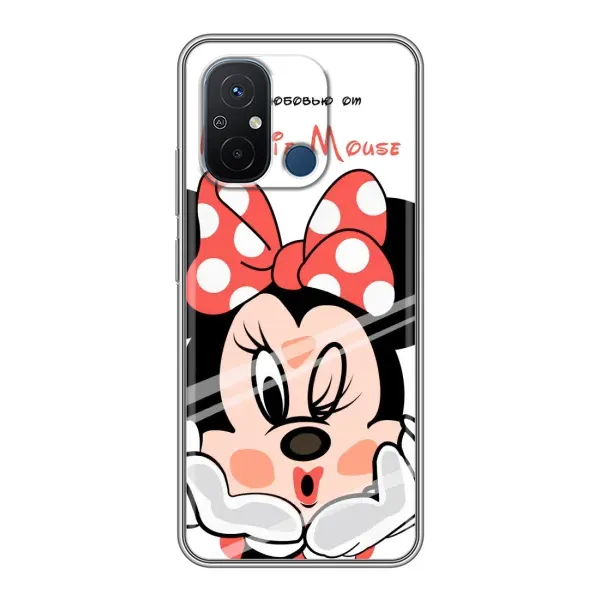 Чохол з принтом «Маус Мінні» для Xiaomi Redmi 12C