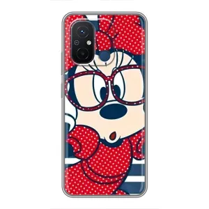 Міккі Маус чохол для Xiaomi Redmi 12C (AlphaPrint - Мультяшні) (Маус в окулярах)