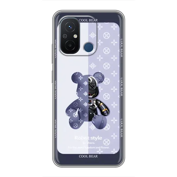 Чохол з принтом «Медведик LV» для Xiaomi Redmi 12C