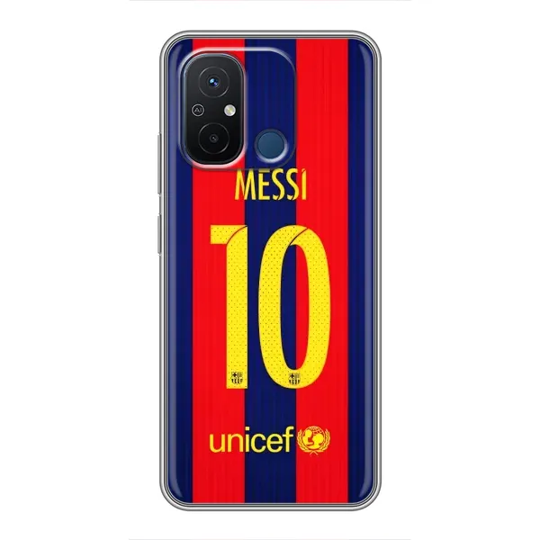 Чохол з принтом «Messi Barca 10» для Xiaomi Redmi 12C Чохол з принтом «Messi Barca 10» для Xiaomi Redmi 12C