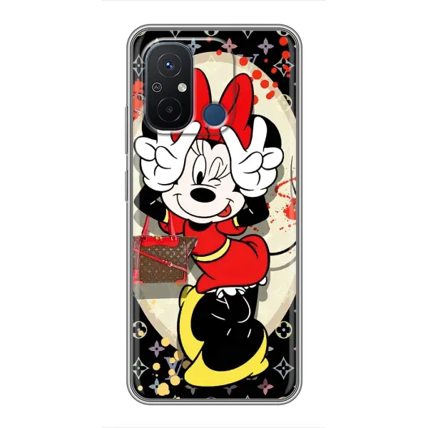 Чохол з принтом «Мінні peace» для Xiaomi Redmi 12C Чохол з принтом «Мінні peace» для Xiaomi Redmi 12C