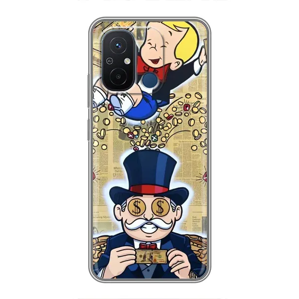 Чехол с принтом «Монополия Мен» для Xiaomi Redmi 12C