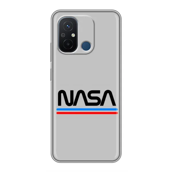 Чохол з принтом «NASA» для Xiaomi Redmi 12C Чохол з принтом «NASA» для Xiaomi Redmi 12C