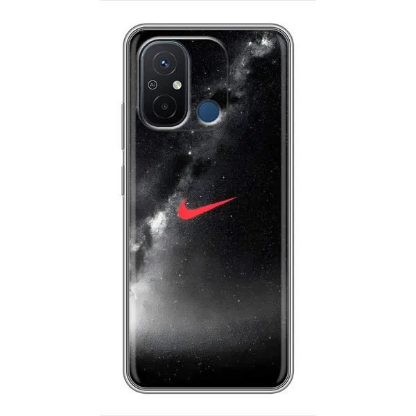 Чехол с принтом «Найк красный» для Xiaomi Redmi 12C