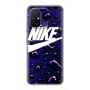 Чехол для Xiaomi Redmi 12C - с принтом Найк (AlphaPrint) (Найк принт)