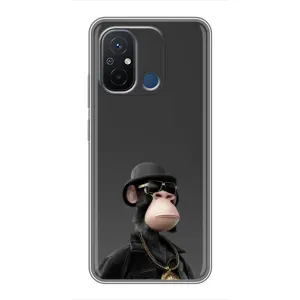 Чехлы с Обезьянами NFT для Xiaomi Redmi 12C (AlphaPrint) (Обезьяна NFT)