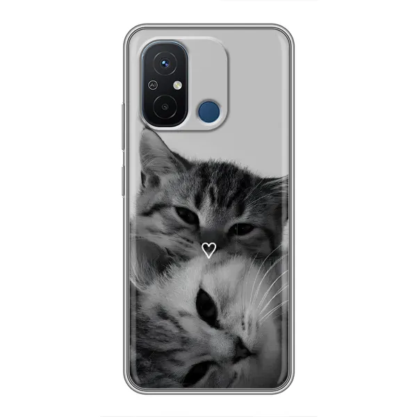 Чохол з принтом «Пара котів» для Xiaomi Redmi 12C Чохол з принтом «Пара котів» для Xiaomi Redmi 12C