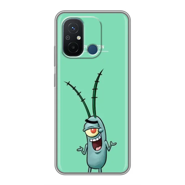 Чехол с принтом «Персонаж Планктон» для Xiaomi Redmi 12C