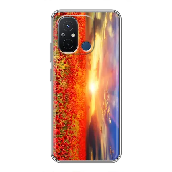 Чехол с принтом «Поле тюльпанов» для Xiaomi Redmi 12C