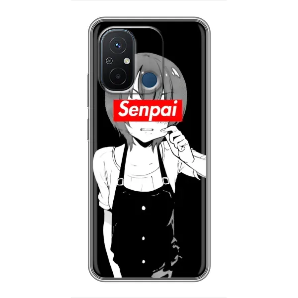 Чохол з принтом «Senpai» для Xiaomi Redmi 12C