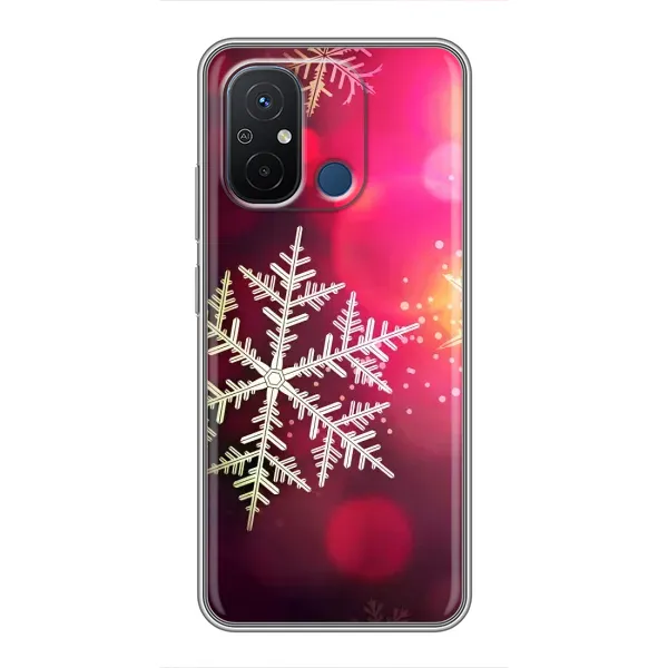 Чехол с принтом «Снежинка» для Xiaomi Redmi 12C Чехол с принтом «Снежинка» для Xiaomi Redmi 12C