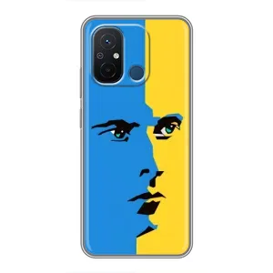 Украинские Чехлы для Xiaomi Redmi 12C с картинкой УПА (AlphaPrint) (Степан Бандера)