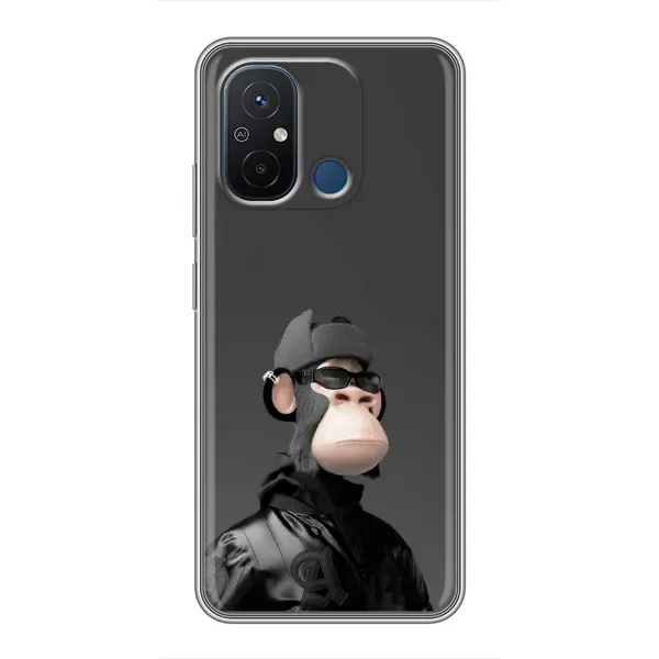 Чехол с принтом «стильная обезьяна NFT» для Xiaomi Redmi 12C
