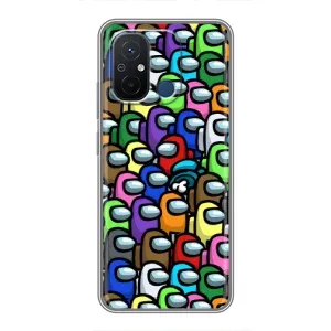 Чохли Амонг Ас для Xiaomi Redmi 12C (AlphaPrint) (Убитий)