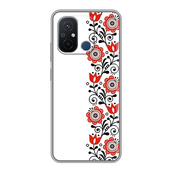 Чохол з принтом «Яскрава вишиванка» для Xiaomi Redmi 12C Чохол з принтом «Яскрава вишиванка» для Xiaomi Redmi 12C