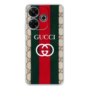 Чехлы ГУЧЧИ для Сяоми Редми 13 (AlphaPrint) (Gucci дизайн)