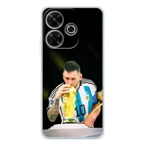 Чохли для Xiaomi Redmi 13 (Leo чемпіон) (AlphaPrint) (Кубок Мессі)