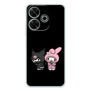 Чохол з кроликом Куромі на Xiaomi Redmi 13 (Куромі і Мелоді)