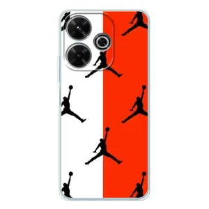 Чехлы для Xiaomi Redmi 13 - с картинкой JORDAN (AlphaPrint) (Лого Джордан)