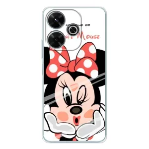 Эксклюзивный чехол для Xiaomi Redmi 13 (AlphaPrint - Мультяшные) (Маус Минни)