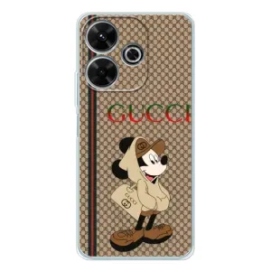 Чехлы ГУЧЧИ для Сяоми Редми 13 (AlphaPrint) (Mickey GUCCI)