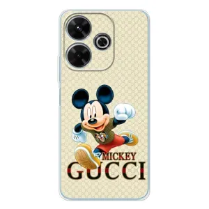 Чехол Disney Mouse Xiaomi Redmi 13 (PREMIUMPrint) (Mikki Gucci)