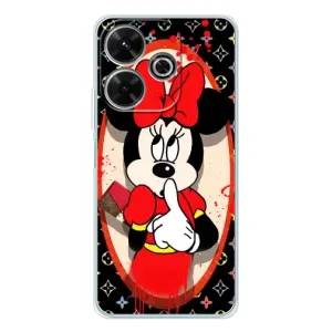 Чехол Disney Mouse Xiaomi Redmi 13 (PREMIUMPrint) (Минни Маус ЛВ)