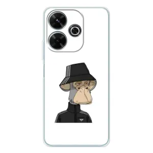 Чехлы с Обезьянами NFT для Xiaomi Redmi 13 (AlphaPrint) (обезьяна NFT Adidas)