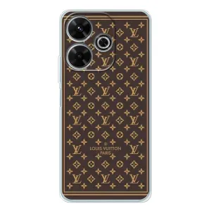 Чехлы Луи Витон для Xiaomi Redmi 13 (AlphaPrint - LOUIS VUITTON) (обои LV)