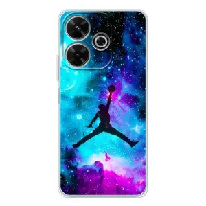 Чехлы для Xiaomi Redmi 13 - с картинкой JORDAN (AlphaPrint) (Яркий Джордан)