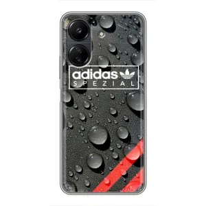 Чехлы Адидас для Xiaomi Redmi 13C (AlphaPrint) (Адидас принт)