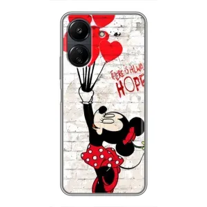 Чехол Disney Mouse Xiaomi Redmi 13C (PREMIUMPrint) (Heart Minni)