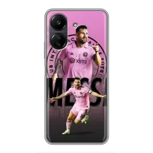 Чохли для Xiaomi Redmi 13C - Лео Мессі Маямі (Messi Miami)