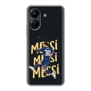 Чохли для Xiaomi Redmi 13C (Leo чемпіон) (AlphaPrint) (Messi ПСЖ)