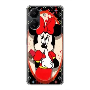 Чехол Disney Mouse Xiaomi Redmi 13C (PREMIUMPrint) (Минни Маус ЛВ)