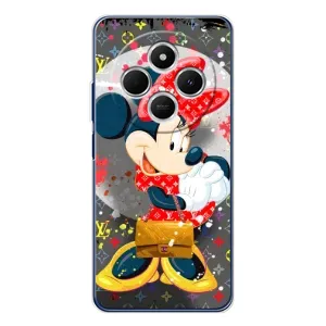 Чехол Disney Mouse Xiaomi Redmi 14C (PREMIUMPrint) (Minni с бантиком)