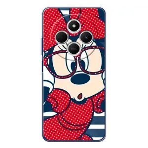 Эксклюзивный чехол для Xiaomi Redmi 14R 5G (AlphaPrint - Мультяшные) (Маус в очках)