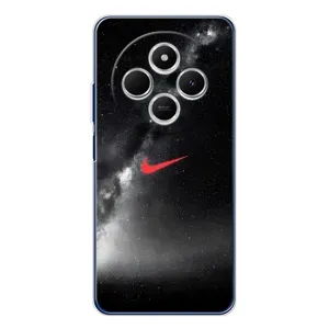 Чехол для Xiaomi Redmi 14R 5G - с принтом Найк (AlphaPrint) (Найк красный)