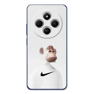 Чехлы с Обезьянами NFT для Xiaomi Redmi 14R 5G (AlphaPrint) (обезьяна NFT Nike)