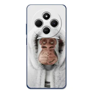 Чехлы с Обезьянами NFT для Xiaomi Redmi 14R 5G (AlphaPrint) (обезьяна NFT в тату)