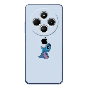 Чехол с принтом Стич на Xiaomi Redmi 14R 5G (Stitch apple)