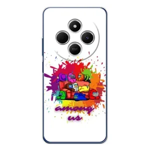 Чохли Амонг Ас для Xiaomi Redmi 14R 5G (AlphaPrint) (Яскравий АмонгАс)