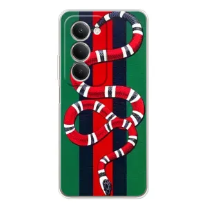 Чехлы ГУЧЧИ для Сяоми Редми 15 5G (AlphaPrint) (Gucci змия)
