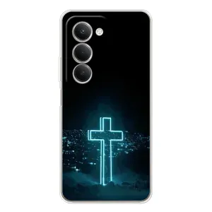 Християнські Чохли для Xiaomi Redmi 15 5G (AlphaPrint) (Хрест і місто)