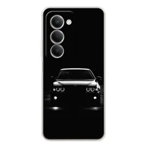 Чехол для Сяоми Редми 15 5G - с принтом БМВ (AlphaPrint) (Машина BMW)