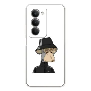Чехлы с Обезьянами NFT для Xiaomi Redmi 15 5G (AlphaPrint) (обезьяна NFT Adidas)