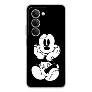 Эксклюзивный чехол для Xiaomi Redmi 15 (AlphaPrint - Мультяшные) (Микки на черном)