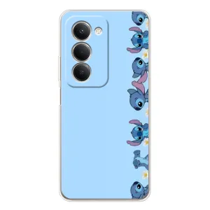Чехол с принтом Стич на Xiaomi Redmi 15 (Стич фон)